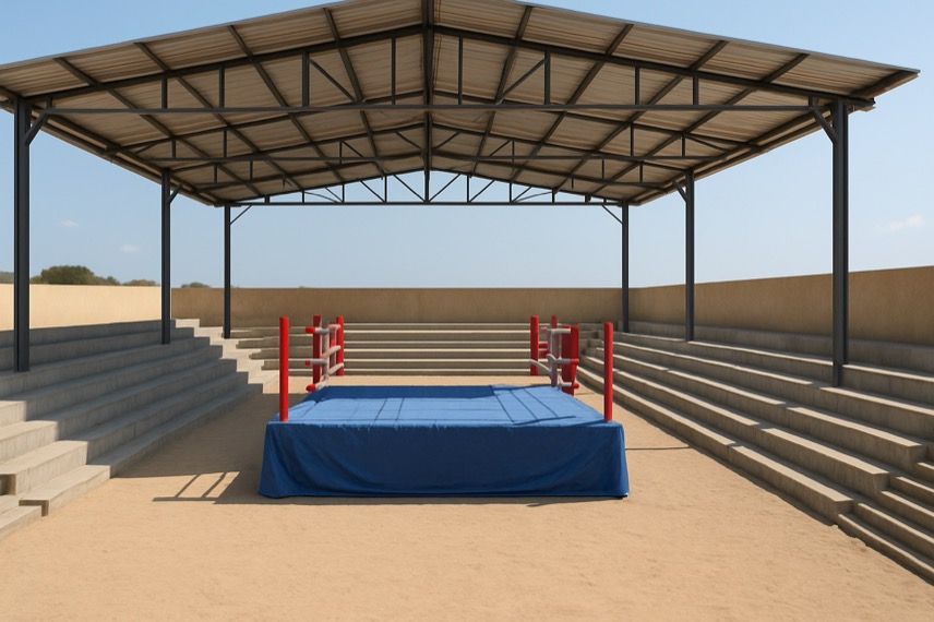 So werden eine Halbe Million Euro an EU-Gelder in Wrestling-Projekte in Gambia eingesetzt